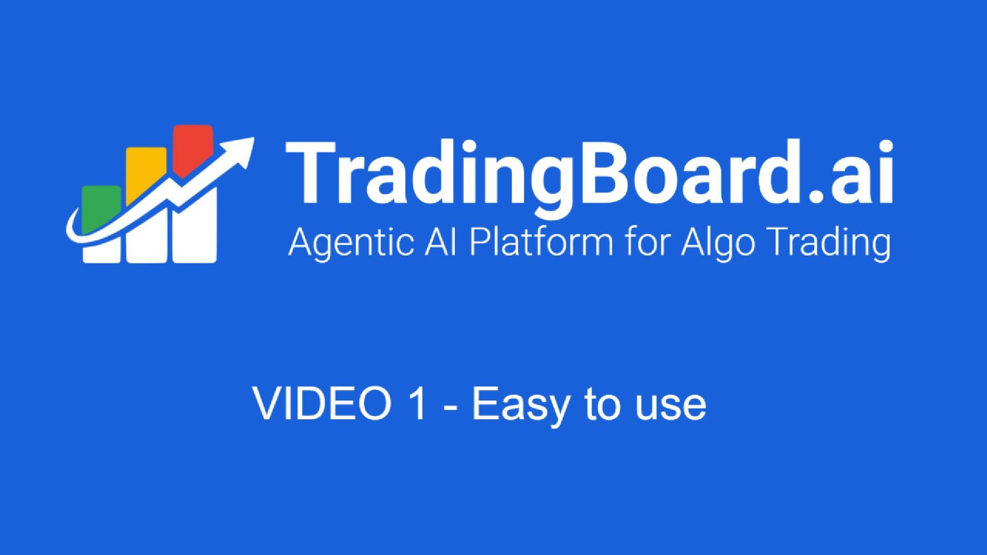TradingBoard.ai product demo preview